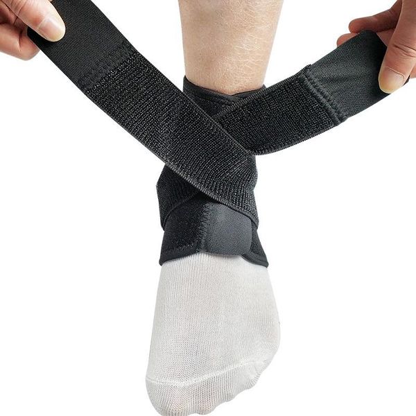 ankle support outdoor sports fitness feet wrap protect football basketball elastic brace band, Blue;black
ankle support outdoor sports fitness feet wrap protect football basketball elastic brace band, Blue;black