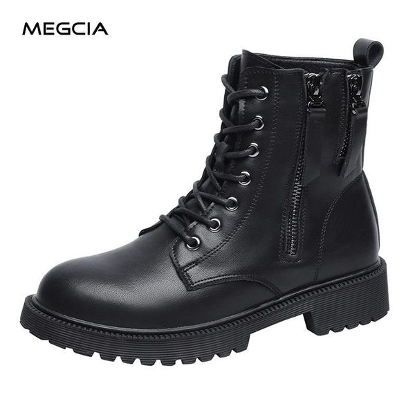 boots megcia brand autumn women zipper leather platform black lace shoes female winter ankle designer 2021
boots megcia brand autumn women zipper leather platform black lace shoes female winter ankle designer 2021