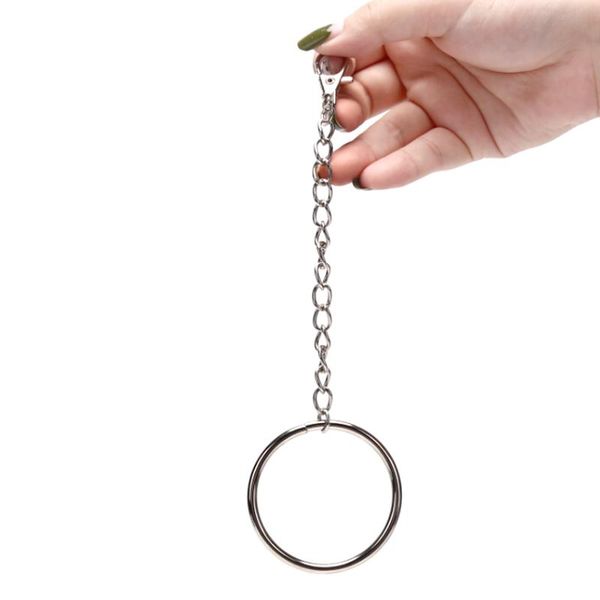 qrhyk 20cm long metal wallet chain belt rock key pendant hipster pant jean keychains big ring punk chains 1pc, Silver
qrhyk 20cm long metal wallet chain belt rock key pendant hipster pant jean keychains big ring punk chains 1pc, Silver