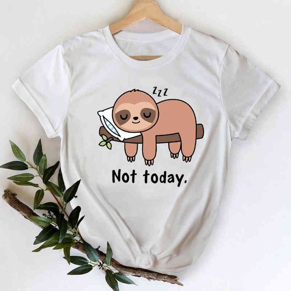women's t-shirt t-shirts women 2021 sloth lazy cartoon funny fashion trend printing clothes graphic tshirt lady print female t, White
women's t-shirt t-shirts women 2021 sloth lazy cartoon funny fashion trend printing clothes graphic tshirt lady print female t, White