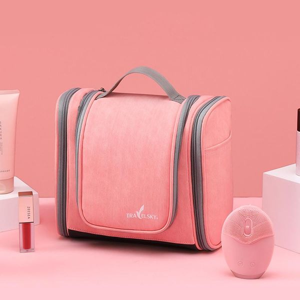 travel storage bag for business portable double open wash bags cosmetic bathroom supplies hook & cases
travel storage bag for business portable double open wash bags cosmetic bathroom supplies hook & cases