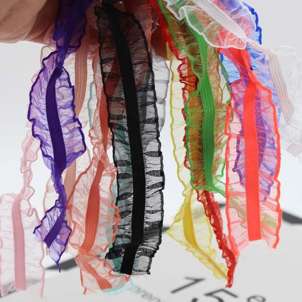 25mm transparent organza ruffling stretch tape elastic ribbon rickrack braid band clothing shirt sewing garment accessories, Pink;blue
25mm transparent organza ruffling stretch tape elastic ribbon rickrack braid band clothing shirt sewing garment accessories, Pink;blue