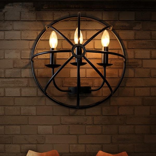 nostalgic internet cafe wall lamp industrial fengke restaurant coffee shop creative three-head globe semi-circular iron
nostalgic internet cafe wall lamp industrial fengke restaurant coffee shop creative three-head globe semi-circular iron