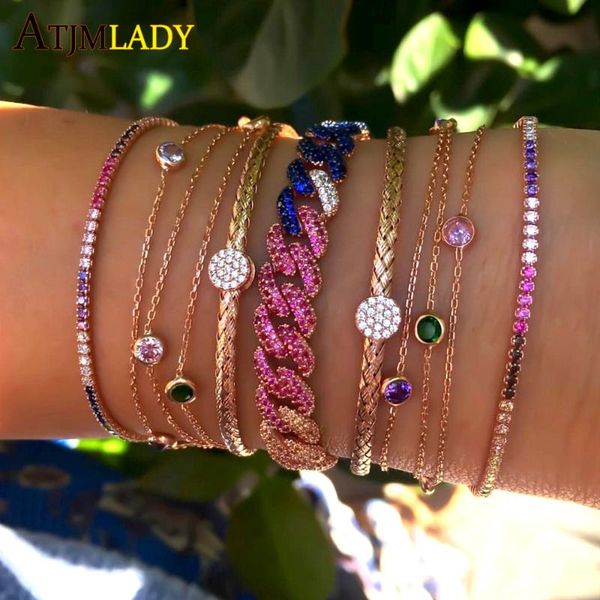 charm bracelets tennis cz delicate multicolor rainbow colorful bangle for women engagment gold filled adjust minimalist jewelr, Golden;silver
charm bracelets tennis cz delicate multicolor rainbow colorful bangle for women engagment gold filled adjust minimalist jewelr, Golden;silver