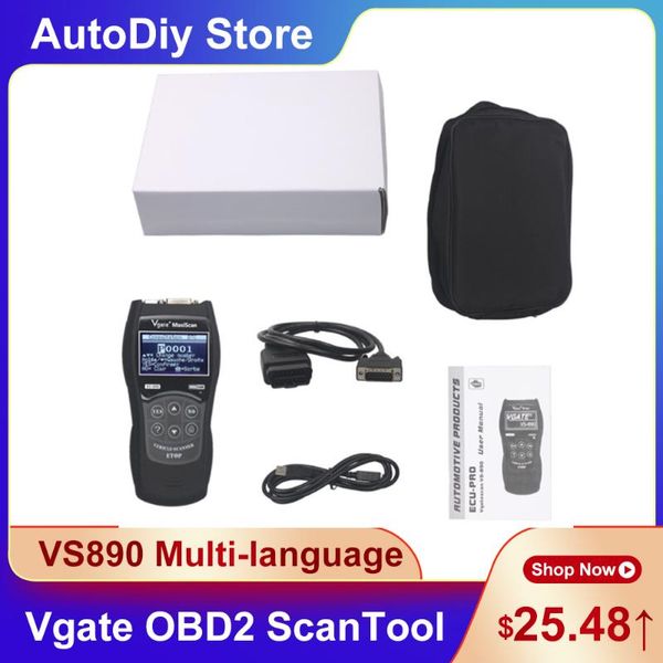 code readers & scan tools universal vgate vs890 obd2 scantool car scanner maxiscan multi-language diagnotics readers/scan read fault
code readers & scan tools universal vgate vs890 obd2 scantool car scanner maxiscan multi-language diagnotics readers/scan read fault