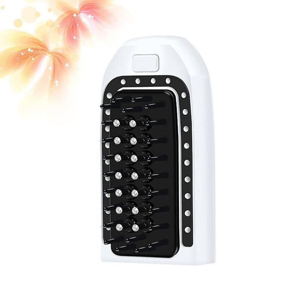 hair brushes 1pc portable creative comb vibrating negative ion anti-static detangling (white), Silver
hair brushes 1pc portable creative comb vibrating negative ion anti-static detangling (white), Silver
