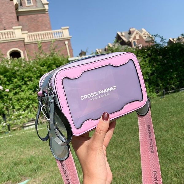 evening bags casual transparent small flap for women designer candy color shoulder clear pvc wide strap crossbody messenger bag female
evening bags casual transparent small flap for women designer candy color shoulder clear pvc wide strap crossbody messenger bag female