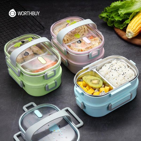 dinnerware sets worthbuy japanese carton lunch box 304 stainless steel bento for kids storage container leak-proof
dinnerware sets worthbuy japanese carton lunch box 304 stainless steel bento for kids storage container leak-proof
