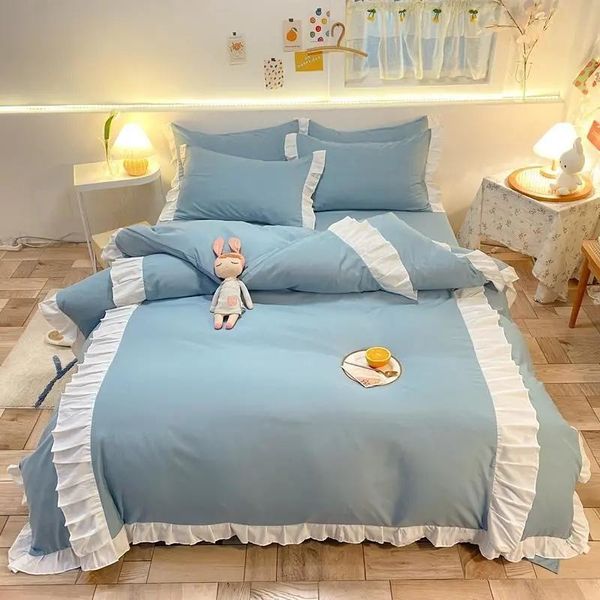 bedding sets girl heart bed sheet 3/4 pcs set single double extra soft and comfortable bedsheet pillowcase can be used all year round
bedding sets girl heart bed sheet 3/4 pcs set single double extra soft and comfortable bedsheet pillowcase can be used all year round