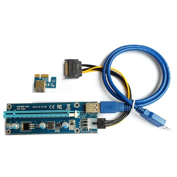 10pcs ver006c 1x to 16x pci express pcie pci-e riser card 006c extender 60cm usb 3.0 cable sata 6pin btc mining miner computer cables & conn
10pcs ver006c 1x to 16x pci express pcie pci-e riser card 006c extender 60cm usb 3.0 cable sata 6pin btc mining miner computer cables & conn