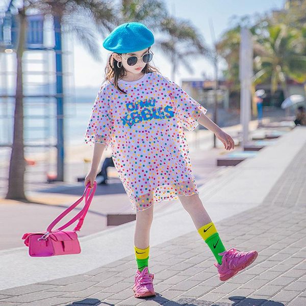 korean style girls dress letter short sleeve knee-length relaxed princess girl casual mother and daughter clothes girl's dresses, Red;yellow
korean style girls dress letter short sleeve knee-length relaxed princess girl casual mother and daughter clothes girl's dresses, Red;yellow