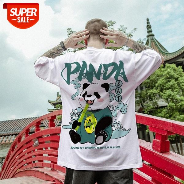 summer thin national tide panda short-sleeved t-shirt men's large size male loose plus fat brand couples half-sleeved #on3l, White;black
summer thin national tide panda short-sleeved t-shirt men's large size male loose plus fat brand couples half-sleeved #on3l, White;black