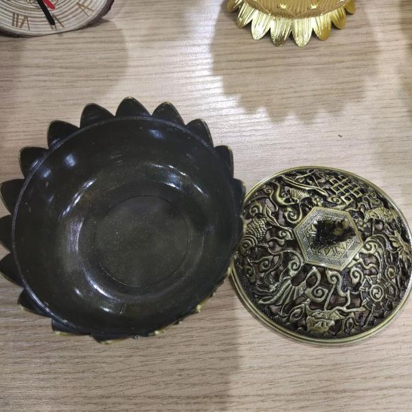 decorative objects & figurines 1pc copper incense burner home exquisite censer deskdecoration holder lotus burners
decorative objects & figurines 1pc copper incense burner home exquisite censer deskdecoration holder lotus burners
