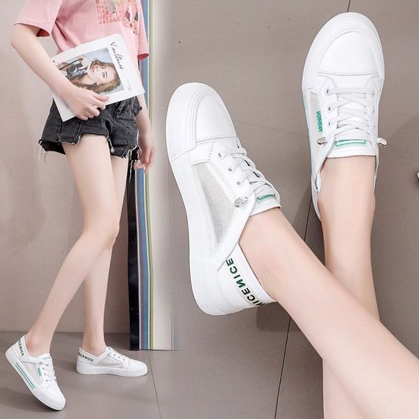 casual shoes soft bottom small white shoes women's summer 2021 new korean fashion versatile casual mesh breathable thin sports ujge, Black
casual shoes soft bottom small white shoes women's summer 2021 new korean fashion versatile casual mesh breathable thin sports ujge, Black