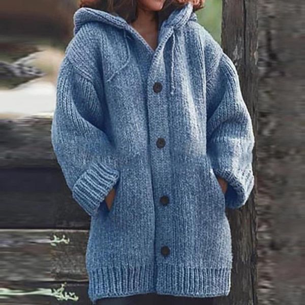women's knits & tees coat warm solid color blended faux fiber fabric buttons closure cardigan for daily women clothing casual loose mid, White
women's knits & tees coat warm solid color blended faux fiber fabric buttons closure cardigan for daily women clothing casual loose mid, White