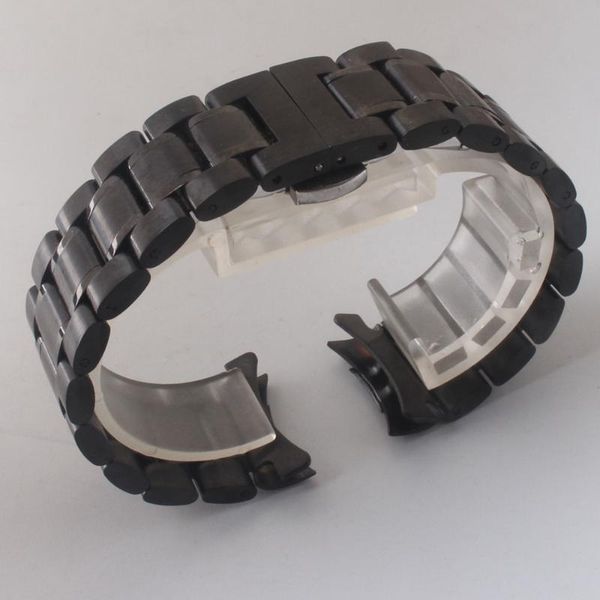 watch bands watchband black stainless steel 18mm 20mm 22mm 24mm butterfly buckle strap bracelet curved ends for mens wristwatch, Black;brown
watch bands watchband black stainless steel 18mm 20mm 22mm 24mm butterfly buckle strap bracelet curved ends for mens wristwatch, Black;brown