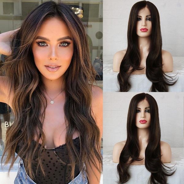 synthetic wigs wadoi long ombre light ash brown blonde wavy wig cosplay party daily for women high density temperature fibre, Black
synthetic wigs wadoi long ombre light ash brown blonde wavy wig cosplay party daily for women high density temperature fibre, Black