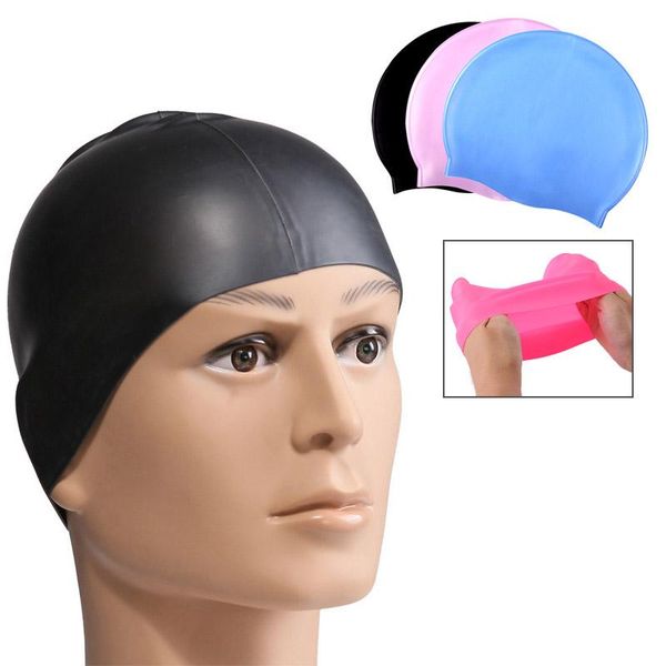 silicone swimming cap for long hair women's waterproof bathing swim caps ladies diving hood hat kids garras casquette
silicone swimming cap for long hair women's waterproof bathing swim caps ladies diving hood hat kids garras casquette