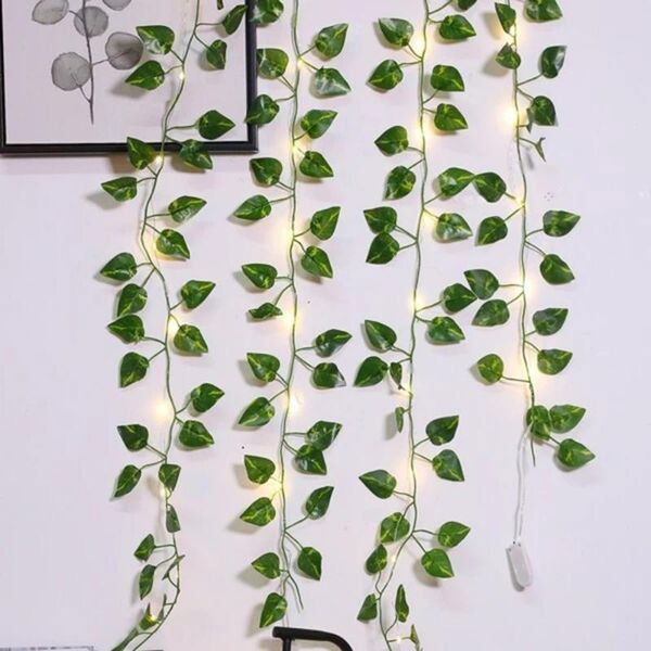 2.2 m 25 lights emulational green dill leaves vine begonia strip decorative copper wire wound lighting chain home decoration flowers & wreat
2.2 m 25 lights emulational green dill leaves vine begonia strip decorative copper wire wound lighting chain home decoration flowers & wreat