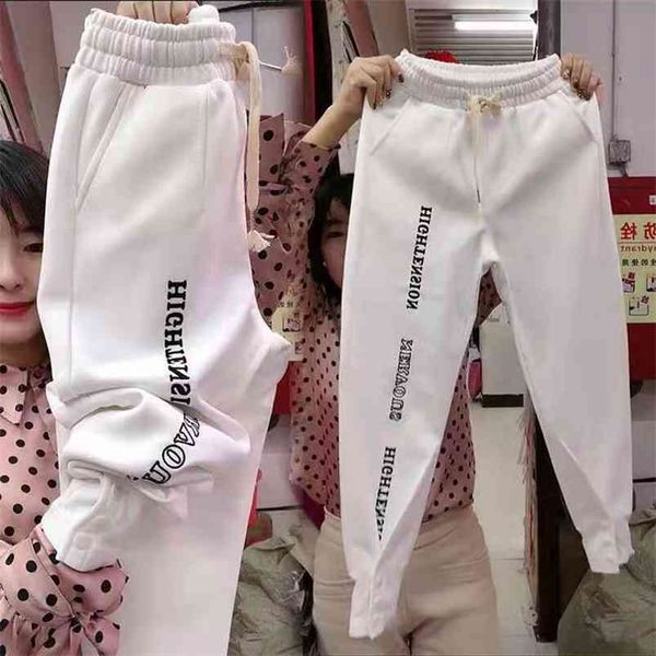 arrival spring women loose letter print ankle-length pants all-matched casual cotton elastic waist harem w54 210512, Black;white
arrival spring women loose letter print ankle-length pants all-matched casual cotton elastic waist harem w54 210512, Black;white