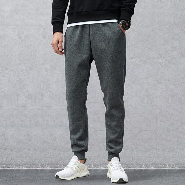 men's pants autumn sweatpants causal comfortable jogger trousers plus size back pockets drawstring, Black
men's pants autumn sweatpants causal comfortable jogger trousers plus size back pockets drawstring, Black