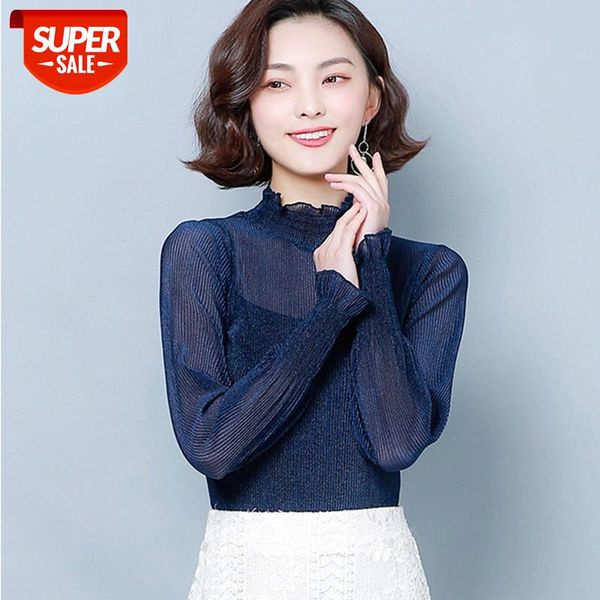ruffles turtleneck blouse 2021 summer lantern sleeve women's fashion blouse women's shirt slim women long sleeve #yh9a, White
ruffles turtleneck blouse 2021 summer lantern sleeve women's fashion blouse women's shirt slim women long sleeve #yh9a, White