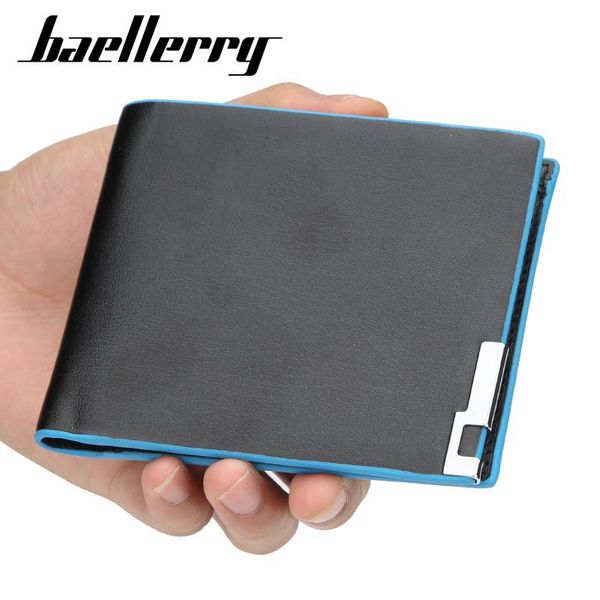 cool style blue edge wallet men simple short horizontal male ultra-thin holder slim wallets, Red;black
cool style blue edge wallet men simple short horizontal male ultra-thin holder slim wallets, Red;black