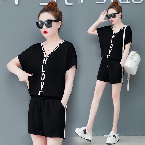 tracksuits for women shorts outfit sportswear fitness co-ord set 2 piece black plus size large clothing 2021 summer 2pcs striped women', Gray
tracksuits for women shorts outfit sportswear fitness co-ord set 2 piece black plus size large clothing 2021 summer 2pcs striped women', Gray