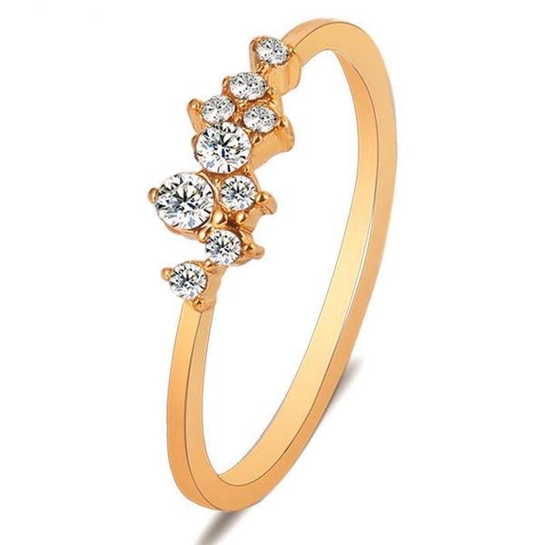 wedding rings popacc fashion golden ring nine zircon ladies tail jewelry stainless steel, Slivery;golden
wedding rings popacc fashion golden ring nine zircon ladies tail jewelry stainless steel, Slivery;golden