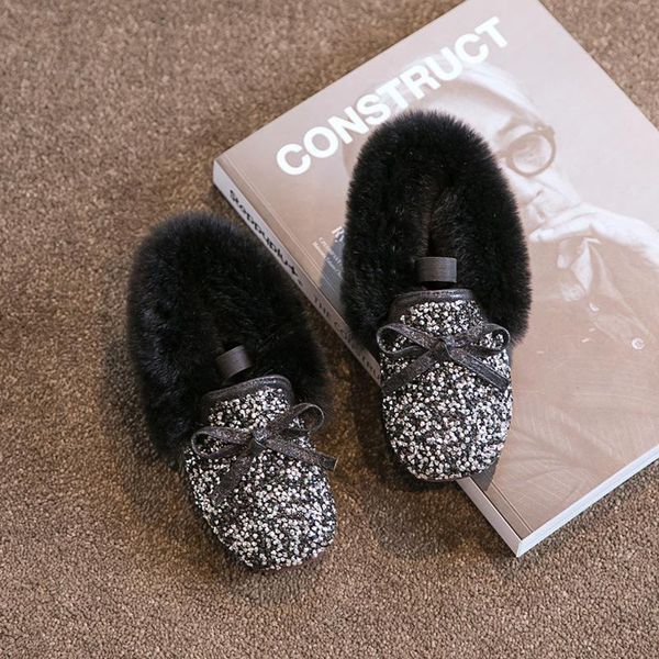 flat shoes kids fashion children plush velvet faux fur loafer for little girls christmas sequins bing princess party leather, Black;grey
flat shoes kids fashion children plush velvet faux fur loafer for little girls christmas sequins bing princess party leather, Black;grey