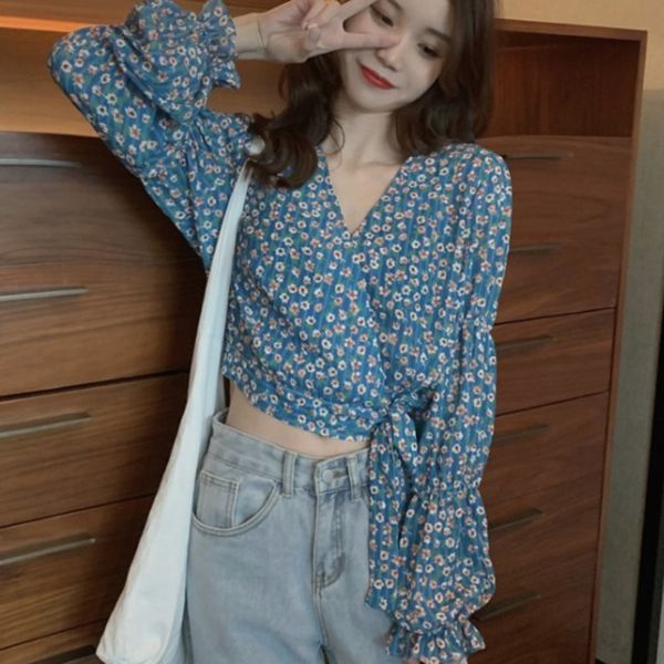shirt female blouses femme harvest jersey vintage spring printing chiffon women's jerseys, White
shirt female blouses femme harvest jersey vintage spring printing chiffon women's jerseys, White
