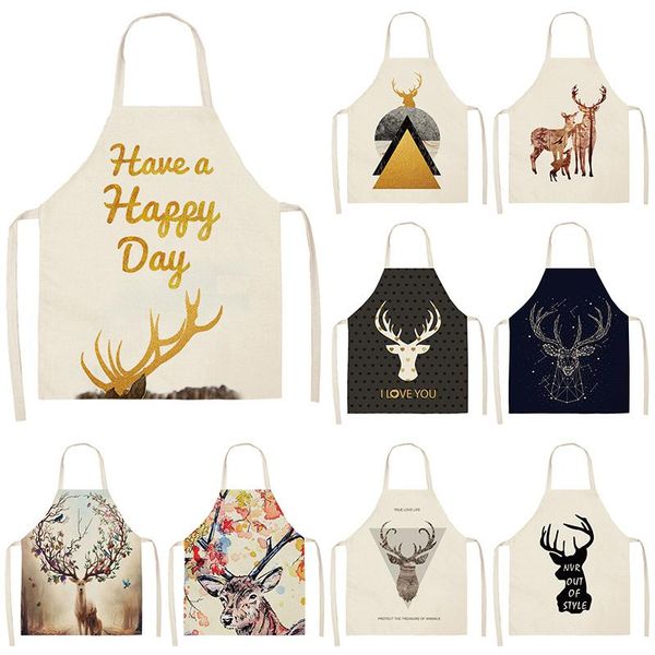 deer letter geometric kitchen aprons for women cotton linen bibs household cleaning pinafore home cooking apron 55x68cm
deer letter geometric kitchen aprons for women cotton linen bibs household cleaning pinafore home cooking apron 55x68cm