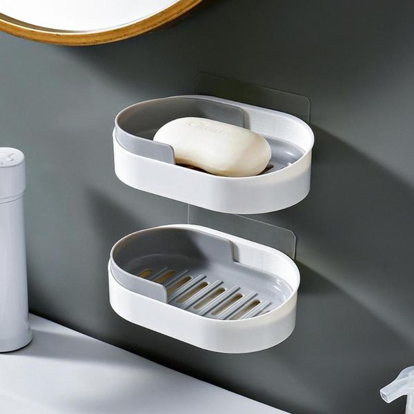 wall mounted soap box holder non-punching suction drain storage bathroom accessories abs materials environmentally dishes
wall mounted soap box holder non-punching suction drain storage bathroom accessories abs materials environmentally dishes
