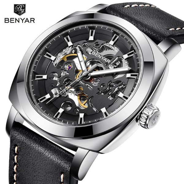 wristwatches military mechanical wrist watches men luxury tourbillon automatic watch waterproof luminous business reloj hombre, Slivery;brown
wristwatches military mechanical wrist watches men luxury tourbillon automatic watch waterproof luminous business reloj hombre, Slivery;brown