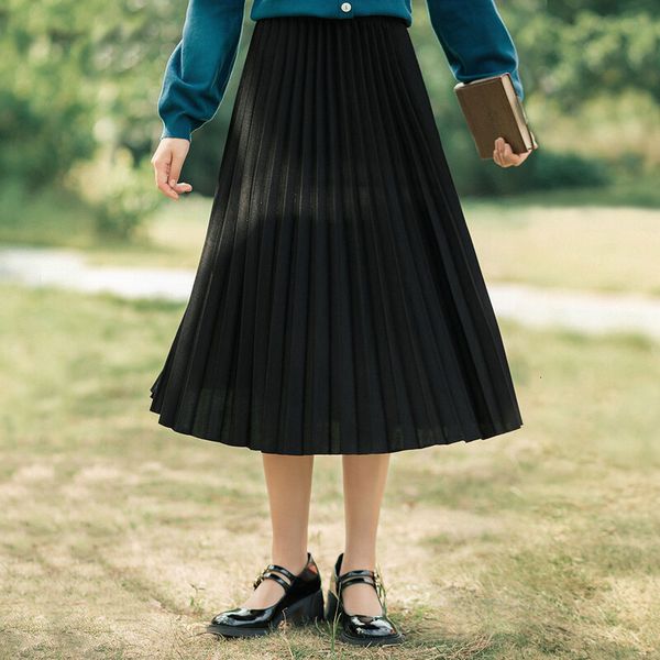 skirt spring arrival pleated elastic waisted retro literature elegant mid length a-line women's skirt bjui, Black
skirt spring arrival pleated elastic waisted retro literature elegant mid length a-line women's skirt bjui, Black