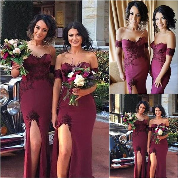 bridesmaid dress mermaid ball gown evening prom party thigh-high slits off-shoulder applique dresses elastic satin, White;pink
bridesmaid dress mermaid ball gown evening prom party thigh-high slits off-shoulder applique dresses elastic satin, White;pink