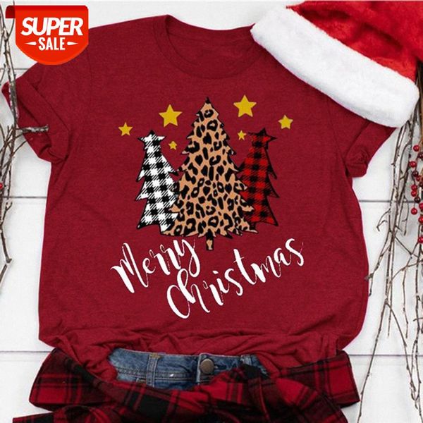christmas creative tree pattern printing casual short-sleeved t-shirt loose women #fs8t, White
christmas creative tree pattern printing casual short-sleeved t-shirt loose women #fs8t, White