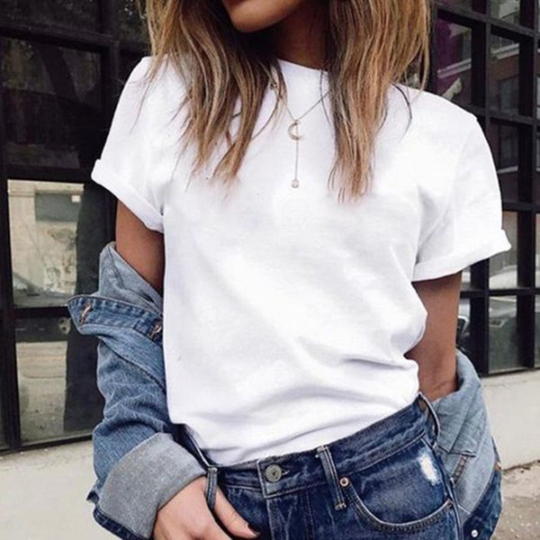 women's t-shirt white t shirt women men summer short sleeve solid simple ladies tshirt casual for woman korean basic couple shirts
women's t-shirt white t shirt women men summer short sleeve solid simple ladies tshirt casual for woman korean basic couple shirts