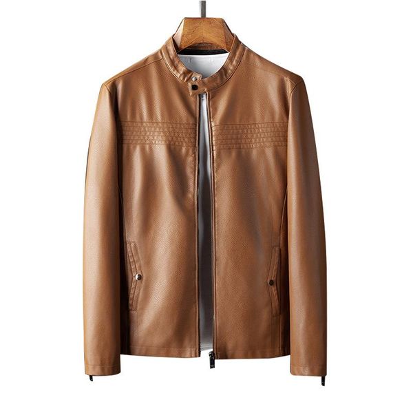 men's fur & faux 2021 locomotive leather jacket men plus velvet slim solid color stand collar zipper pu, Black
men's fur & faux 2021 locomotive leather jacket men plus velvet slim solid color stand collar zipper pu, Black