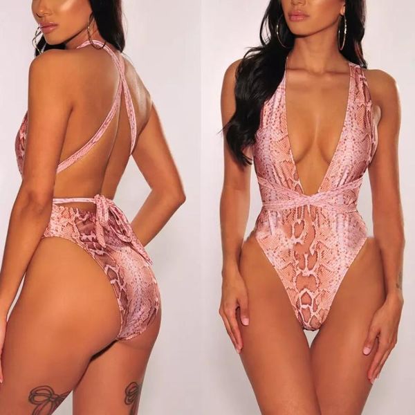 women's swimwear 2021 swimsuit snake skin leopard bikini bodysuit push up padded summer bathing suit beachwear monkini, White;black
women's swimwear 2021 swimsuit snake skin leopard bikini bodysuit push up padded summer bathing suit beachwear monkini, White;black