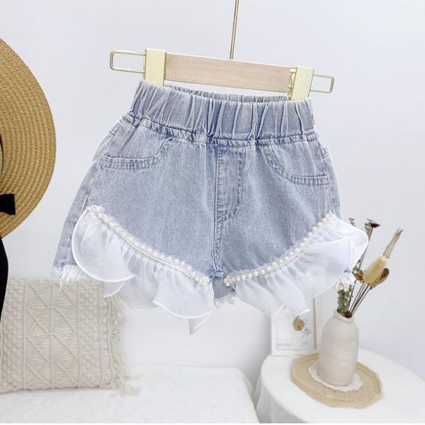 summer girls cotton denim jeans shorts children thin casual trousers kids clothes clothing q109, Black
summer girls cotton denim jeans shorts children thin casual trousers kids clothes clothing q109, Black