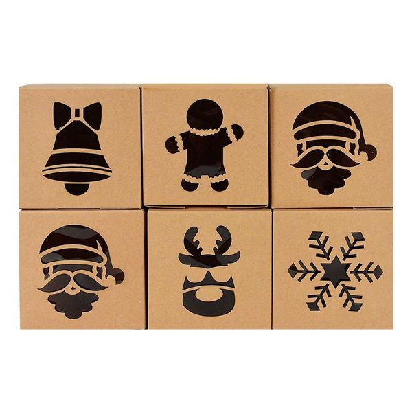 gift wrap 5pcs christmas kraft paper box candy biscuit package santa claus elk snowflake xmas festival year navidad
gift wrap 5pcs christmas kraft paper box candy biscuit package santa claus elk snowflake xmas festival year navidad