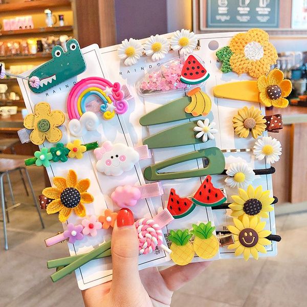 hair accessories cute children's clips hairpins set cartoon flower girls bangs clip baby bb kids card, Slivery;white
hair accessories cute children's clips hairpins set cartoon flower girls bangs clip baby bb kids card, Slivery;white