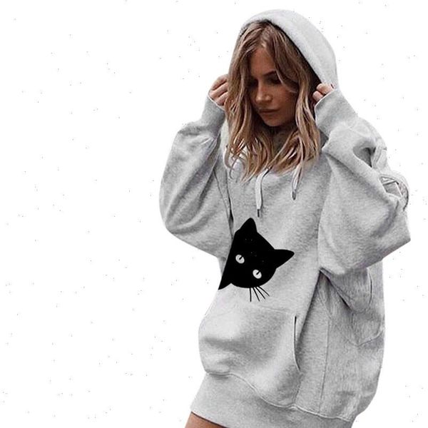 streetwear oversize long dress women sweatshirt harajuku kawaii cat print hooded mantle sleeve winter warm hoodie pullover, Black
streetwear oversize long dress women sweatshirt harajuku kawaii cat print hooded mantle sleeve winter warm hoodie pullover, Black