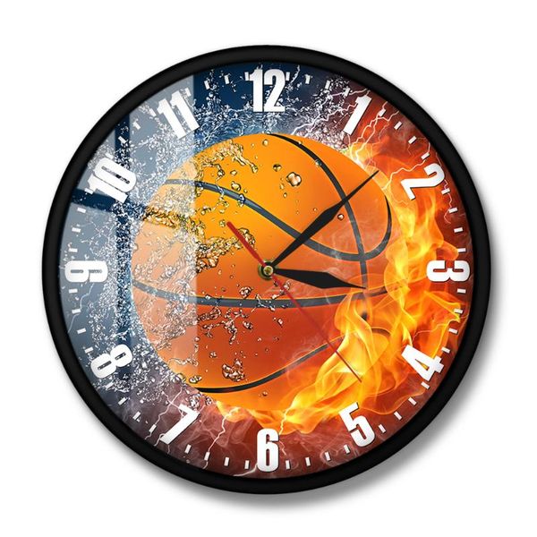 sport gift for sportsmen home decor boys bedroom frameless wall clock half in water fire basketball silent clocks
sport gift for sportsmen home decor boys bedroom frameless wall clock half in water fire basketball silent clocks