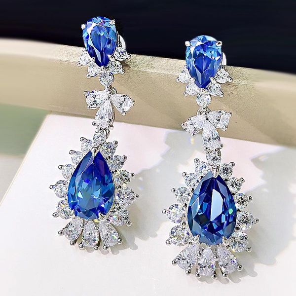 stud earrings 925 sterling silver leaf flower teardrop aquamarine royal jewellery big dark blue crystal long dangle wedding, Golden;silver
stud earrings 925 sterling silver leaf flower teardrop aquamarine royal jewellery big dark blue crystal long dangle wedding, Golden;silver