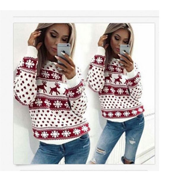 women hoodies autumn spring warm christmas printing long sleeve sweatshirt elegant ladies cotton pullover casual streetwear 210522, Black
women hoodies autumn spring warm christmas printing long sleeve sweatshirt elegant ladies cotton pullover casual streetwear 210522, Black