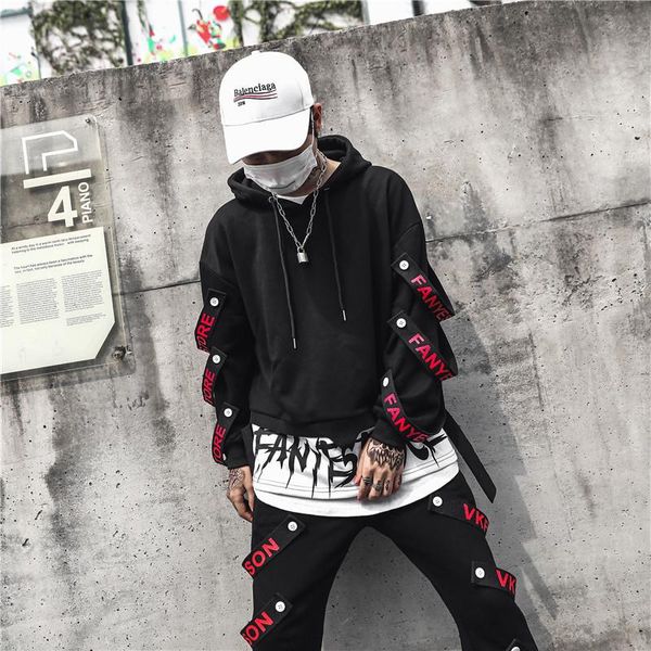 fashion trend men hoodies sweatshirt black swap streetwear party punk hip hop ribbons casual men's skateboard clothes & sweatshirts
fashion trend men hoodies sweatshirt black swap streetwear party punk hip hop ribbons casual men's skateboard clothes & sweatshirts