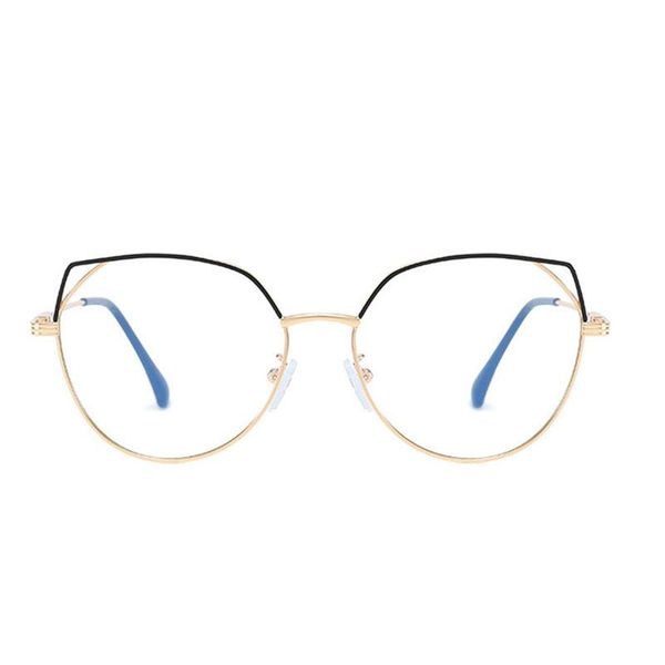 fashion sunglasses frames women cat eye anti blue light metal optical glasses lady computer eyeglasses 50300, Black
fashion sunglasses frames women cat eye anti blue light metal optical glasses lady computer eyeglasses 50300, Black