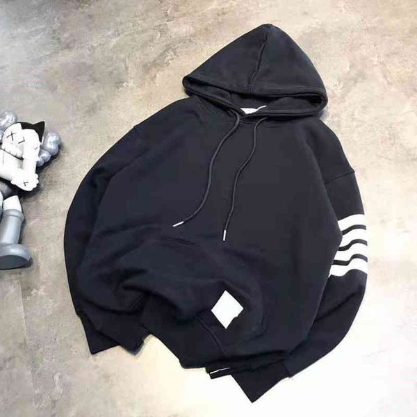 spring and summer fashion tb yarn dyed stripe simple casual terry drawstring hooded couple short sleeves, Black
spring and summer fashion tb yarn dyed stripe simple casual terry drawstring hooded couple short sleeves, Black